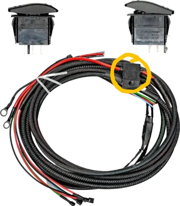 Jeep Wrangler JL Nacho grande lights or aux switch nonworking, help 1000005597