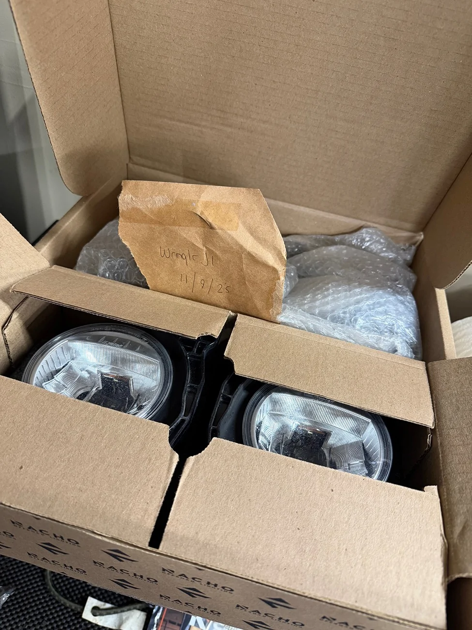 Jeep Wrangler JL Led Oem fog lights IMG_0546