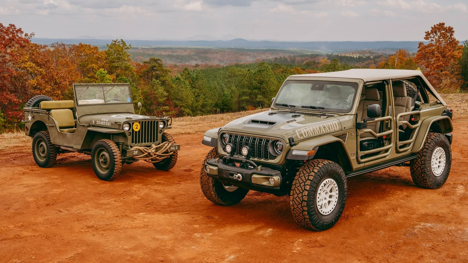 Jeep Wrangler JL JEEP COMMANDO 392 LIMITED EDITION by Fox Factory Vehicles debuts for Veterans Day! 🪖 🫡 jeep-auvcommando-stills011-2100x1400-1cc