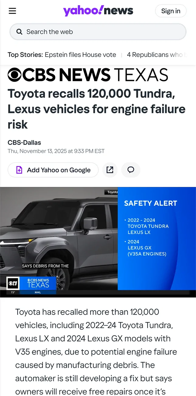 Jeep Wrangler JL [4xe recall] Sand contamination during the block casting process? Seriously? 1000027622