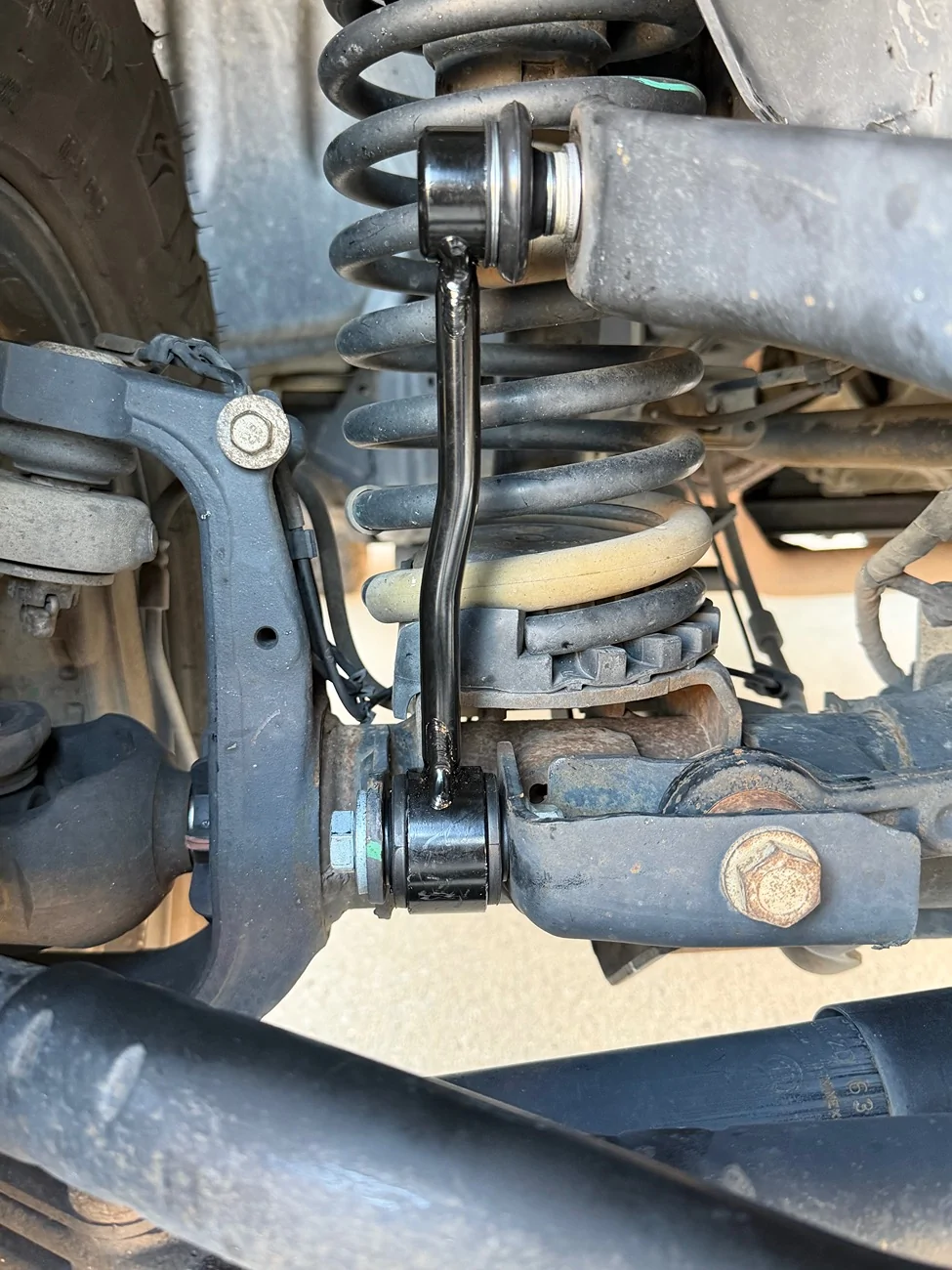 Jeep Wrangler JL Sway Bar Link Swap IMG_0255