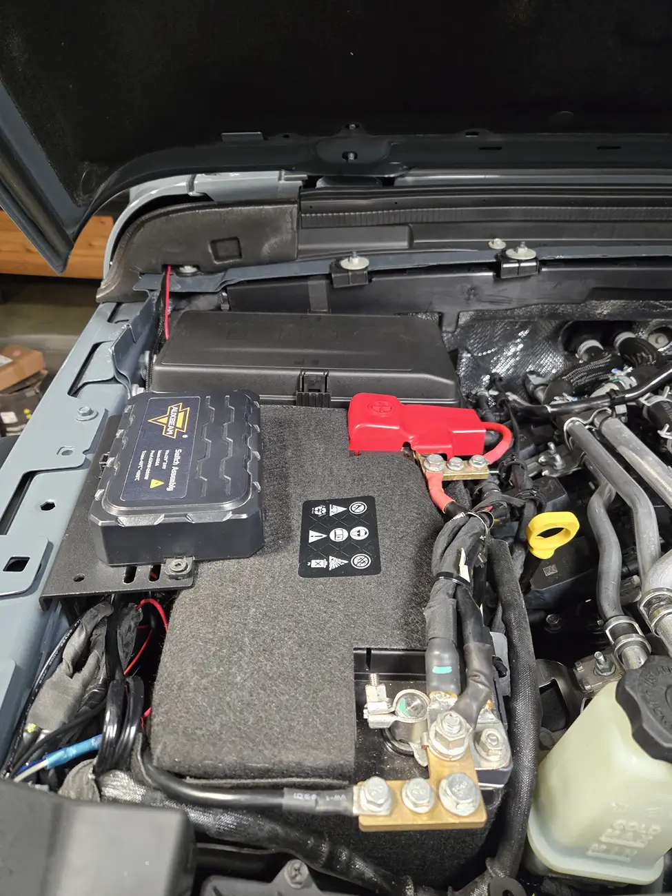 Jeep Wrangler JL ESS Battery Cable Change {filename}