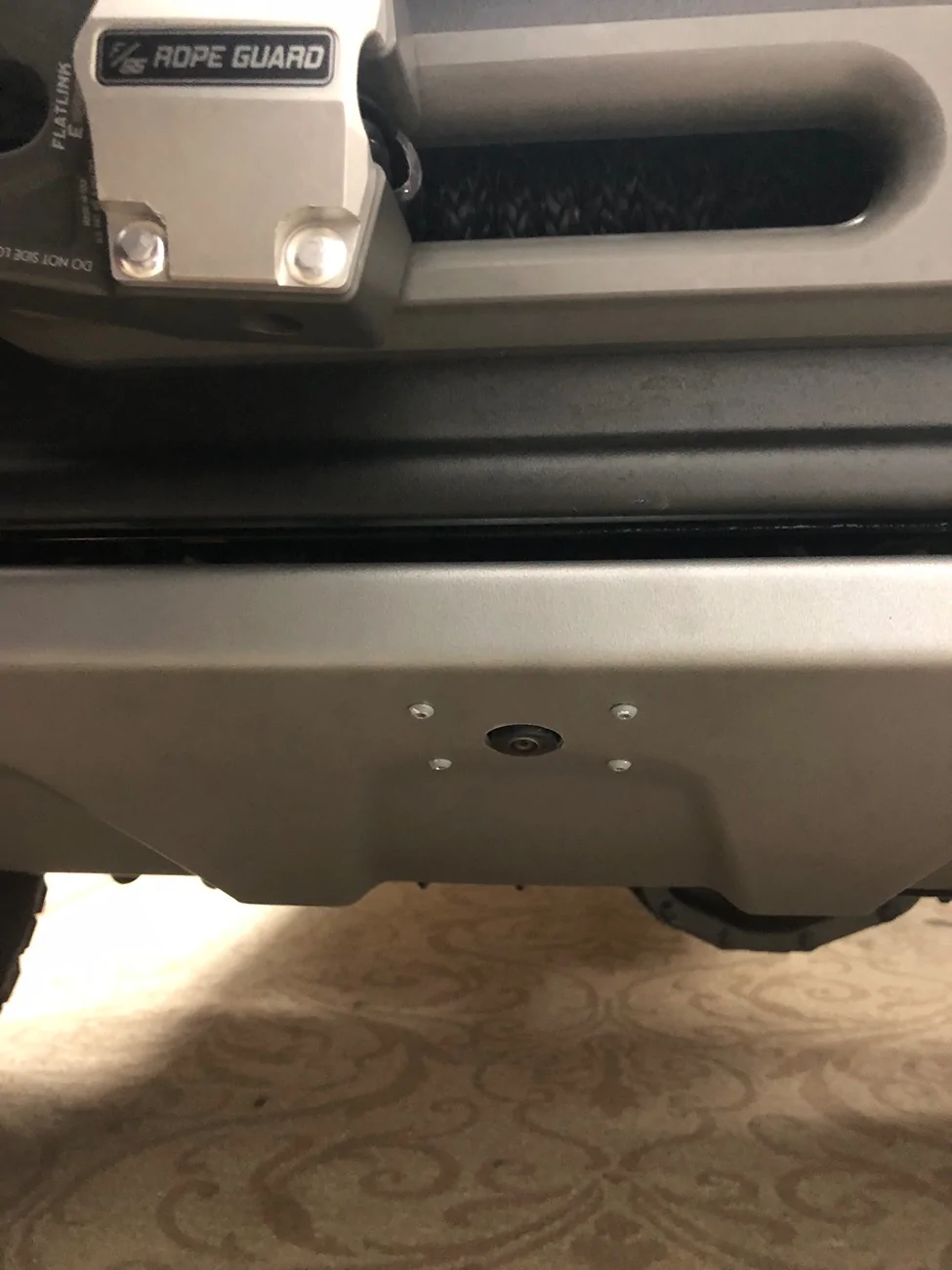 Jeep Wrangler JL Hood lock IMG_1141