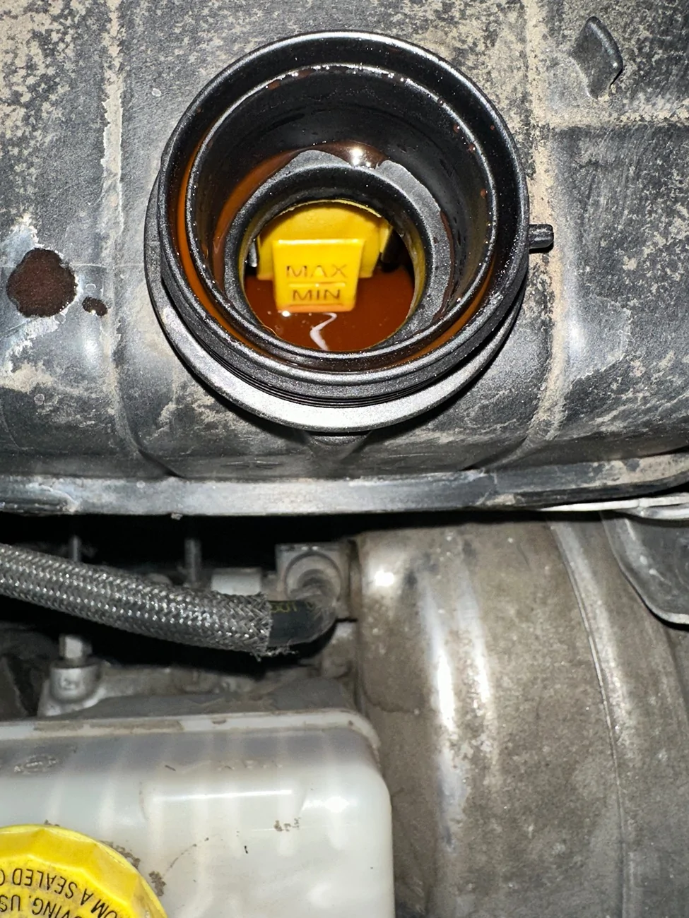 Jeep Wrangler JL Coolant temp overheat IMG_5081