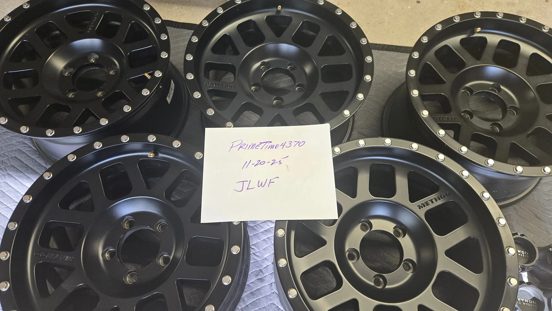 Jeep Wrangler JL Method 306 "Mesh" Wheels 20251120_134358