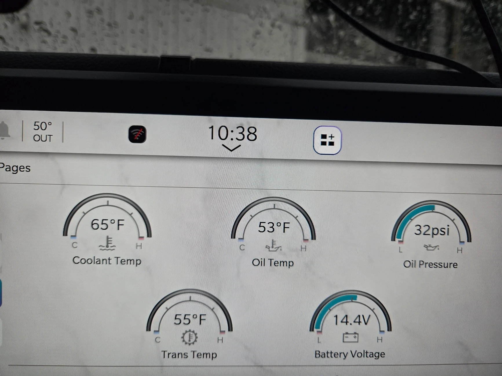 Jeep Wrangler JL What temperature is considered operating temperature? 20251123_093843