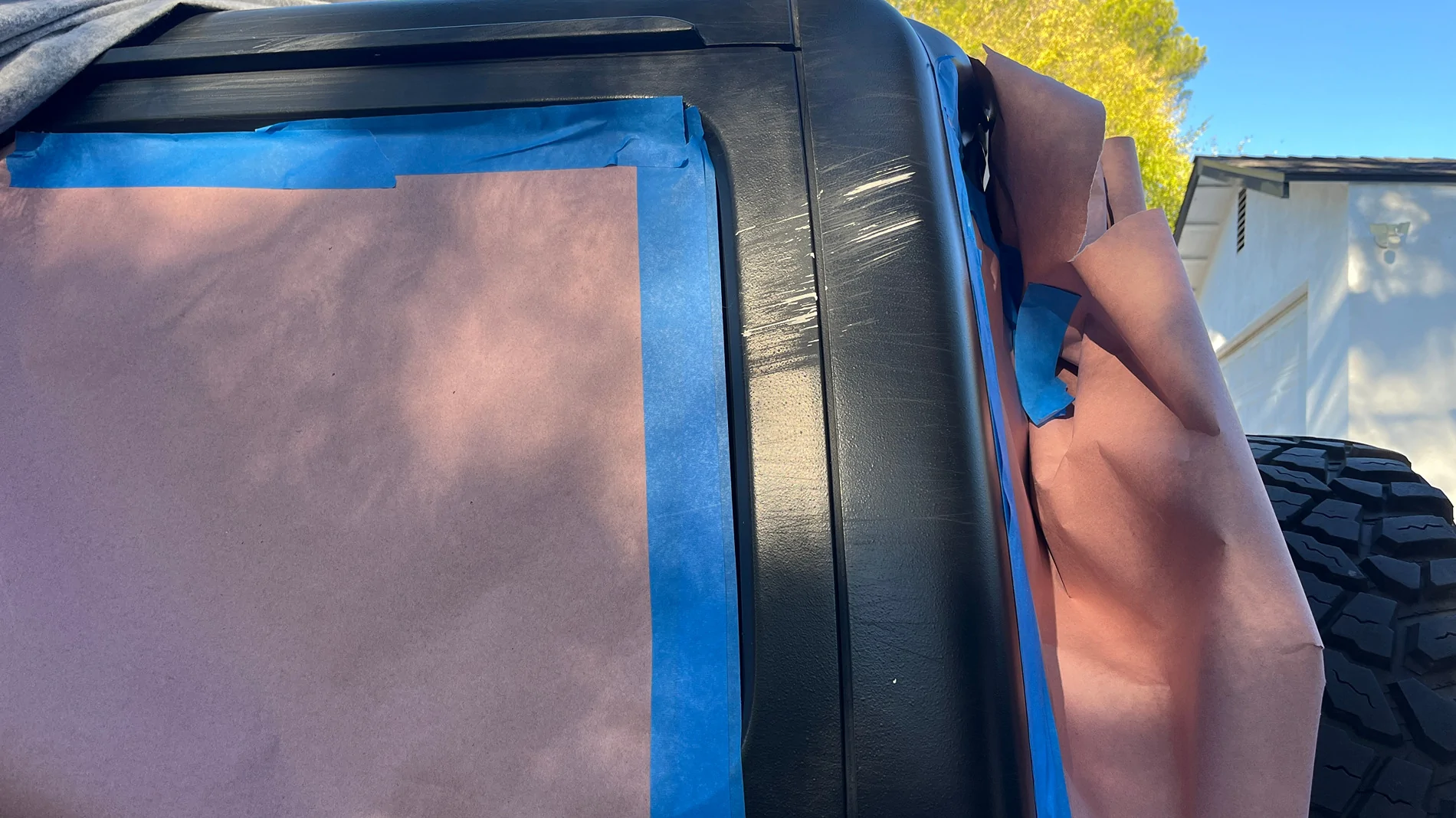 Jeep Wrangler JL Scratched Hard Top IMG_0711