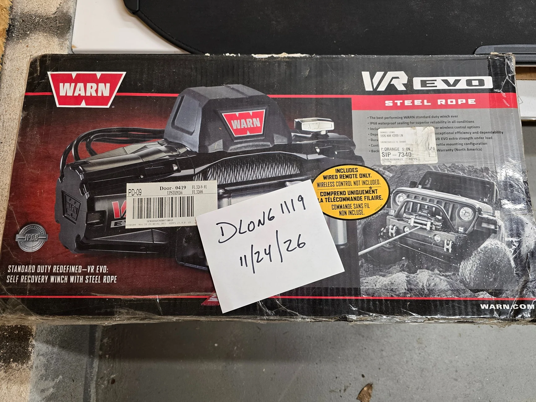 Jeep Wrangler JL Warn EVO10 winch 20251124_101645