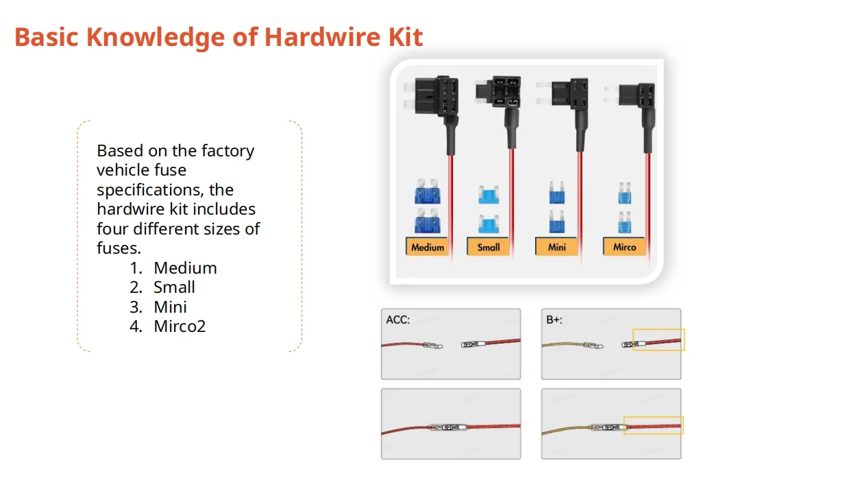 Jeep Wrangler JL Wolfbox: Knowledge on Hardwire Kit and Installation [Part 1] Basic Knowledge of Hardwire Kit 2