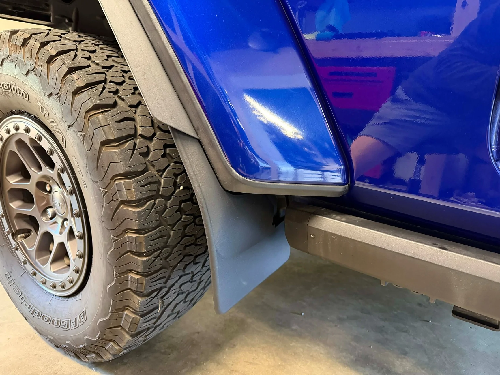 Jeep Wrangler JL Weathertech Mudflaps on Xtreme Recon 6731cc52-98f7-4930-ad0b-431d567b4660