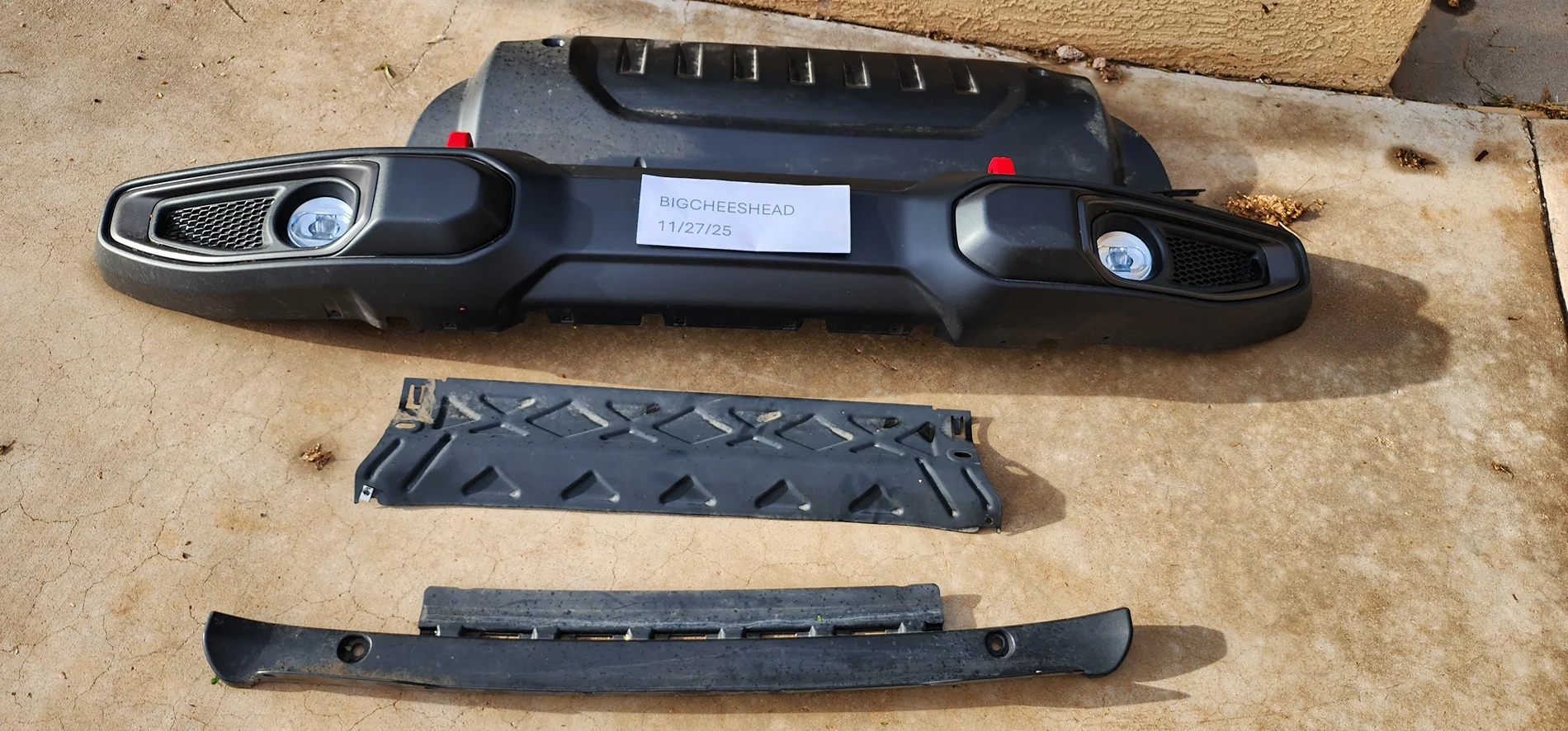 Jeep Wrangler JL JL Rubicon 2024 Front Bumper 20251127_142817