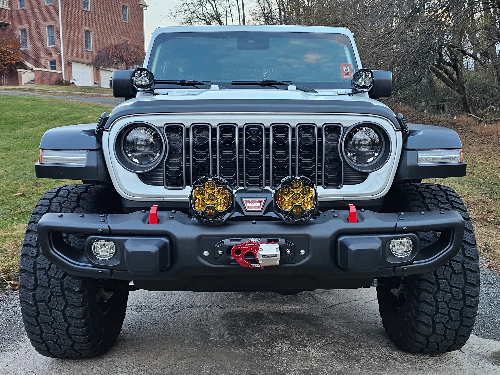 Jeep Wrangler JL Baja Designs LP6 installed 20251109_071127
