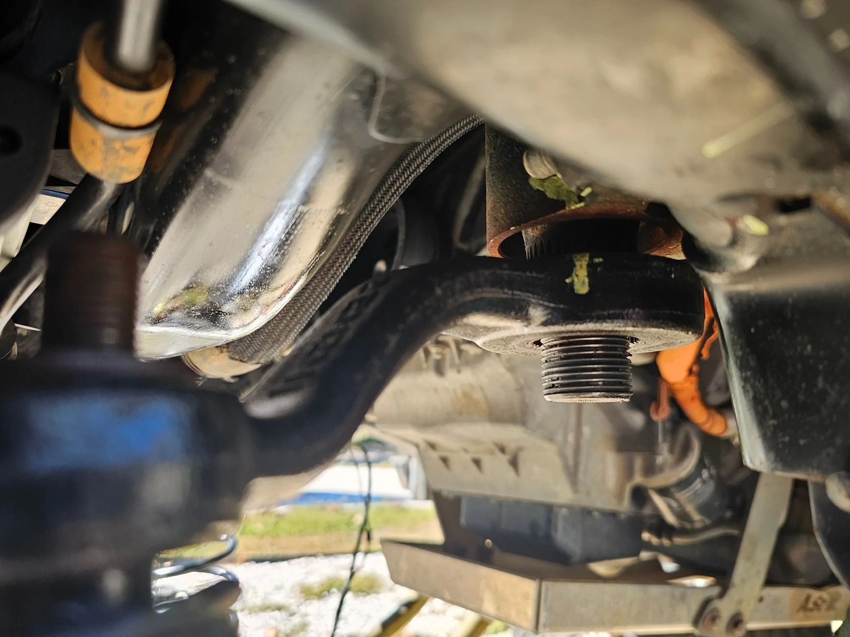 Jeep Wrangler JL How to remove pitman arm? Nut is off 20251130_110225