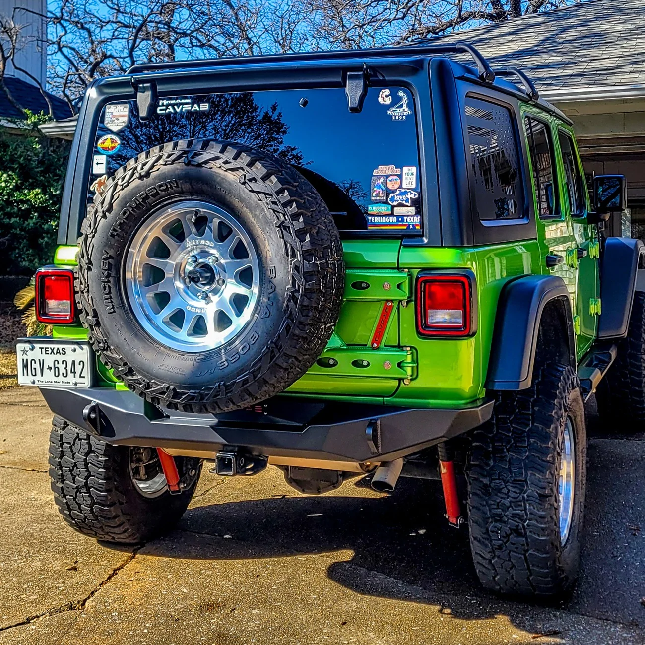 Jeep Wrangler JL Recommendations for a bumper / tire carrier 20250301_153638