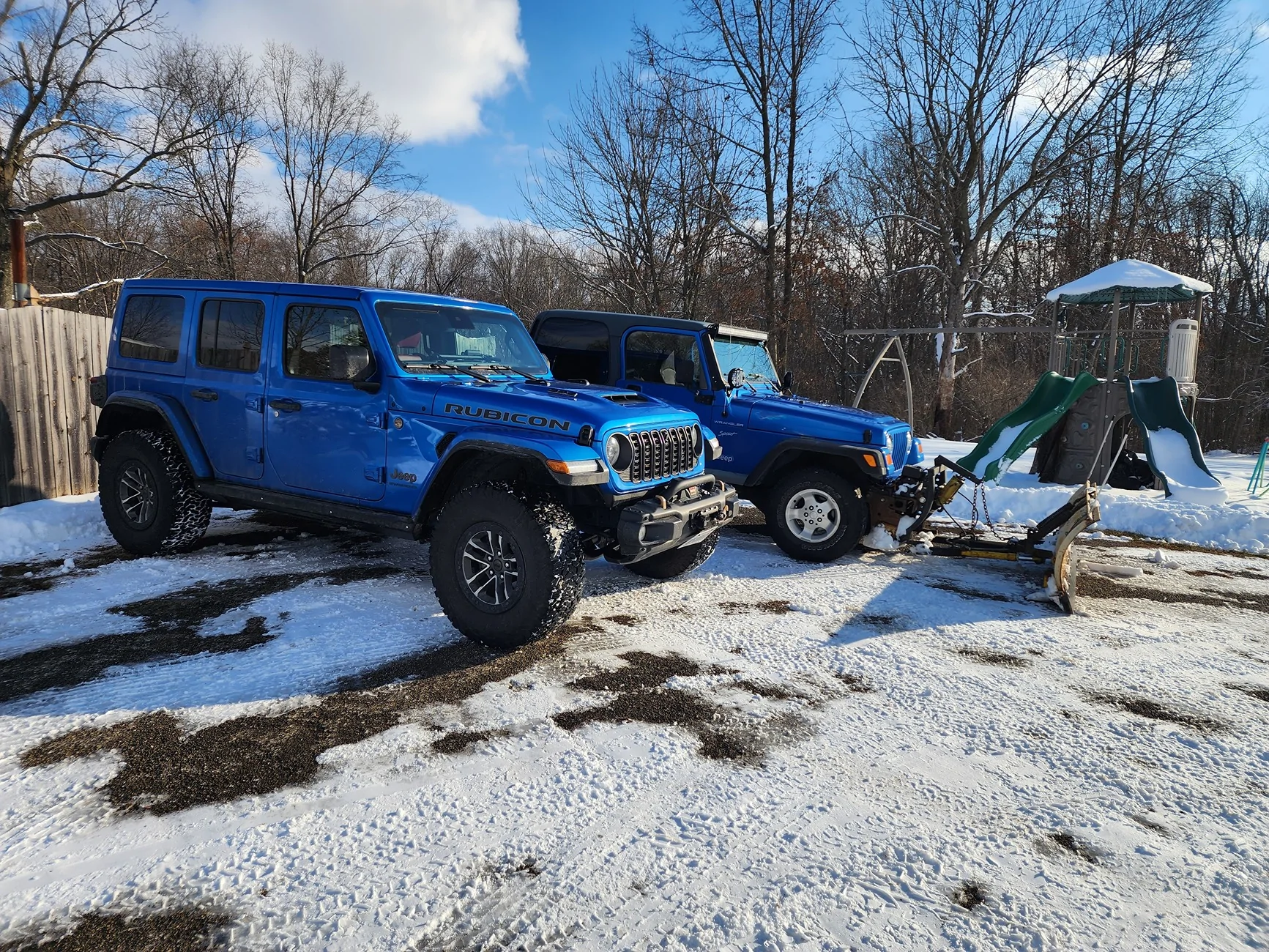 Jeep Wrangler JL Snow plow 20250111_154512