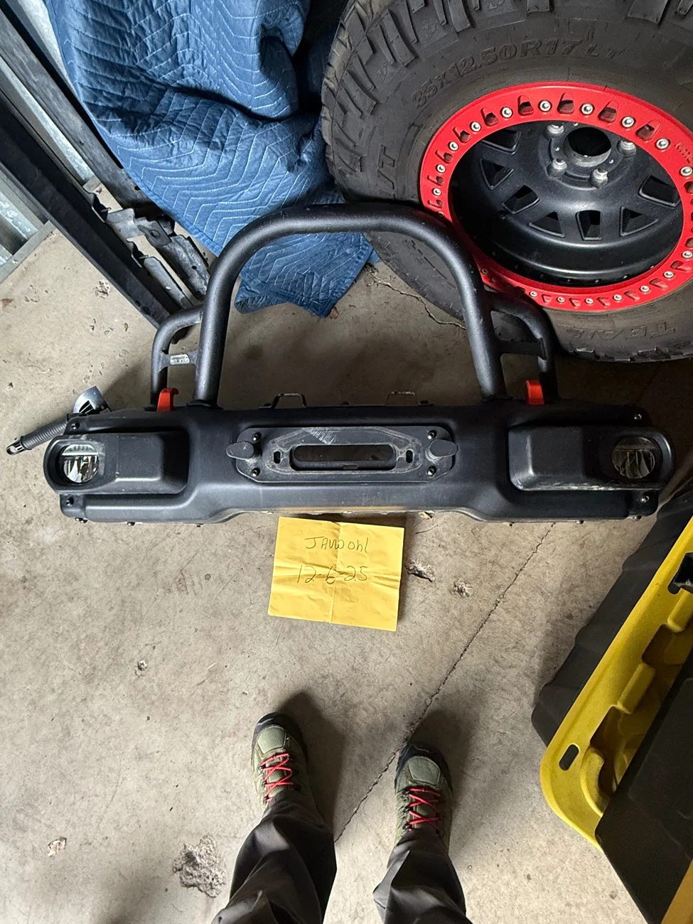 Jeep Wrangler JL Maximus-3 light bracket 50 obo IMG_4536