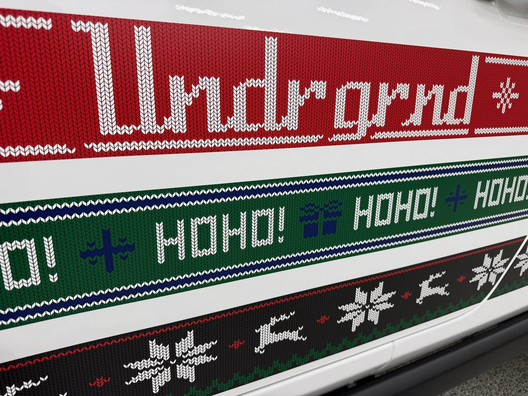 Jeep Wrangler JL Underground Graphics 392 does it's first X-mas theme Greg JL X-mas 10