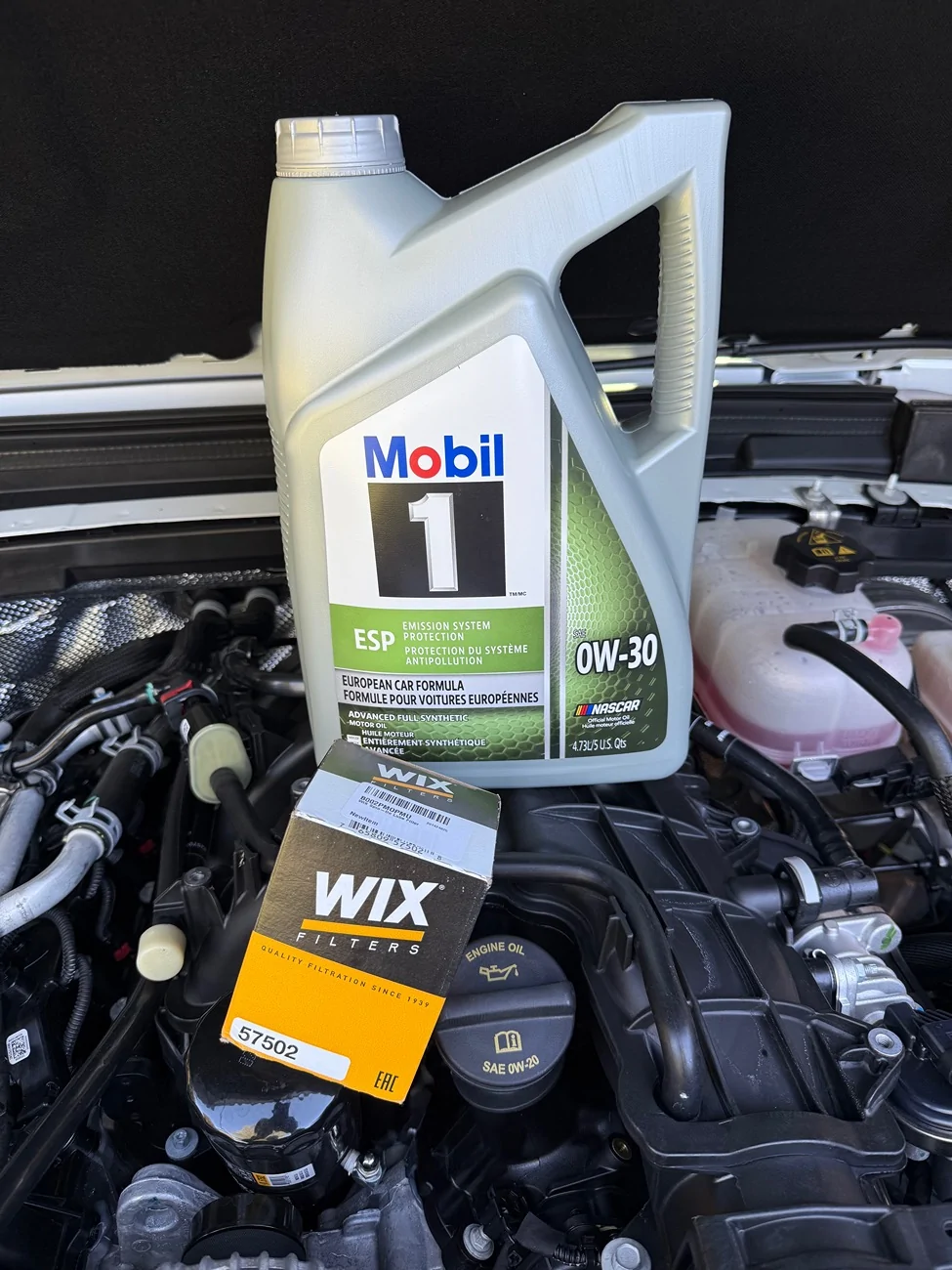 Jeep Wrangler JL Changing oil weight IMG_1429