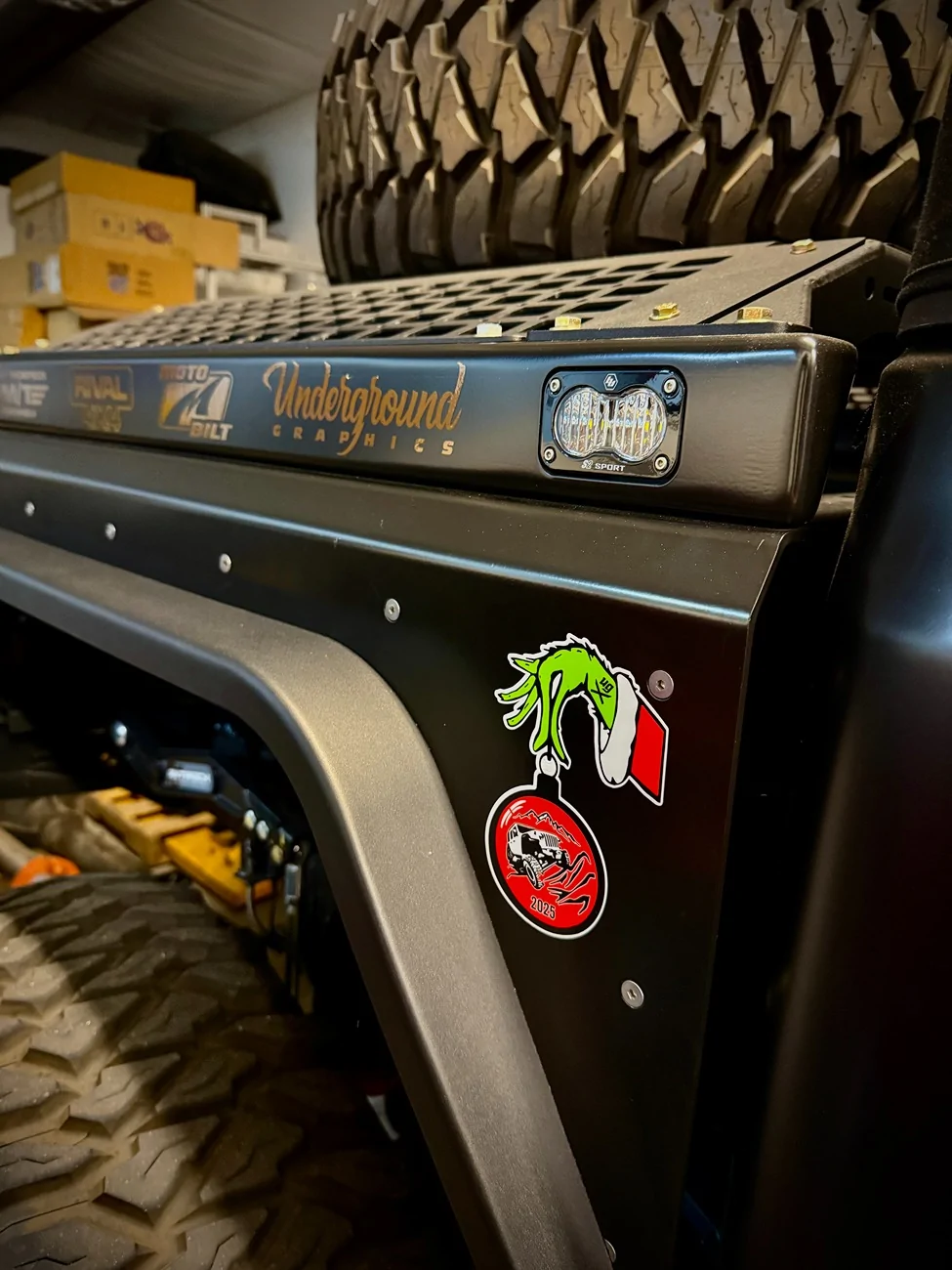Jeep Wrangler JL Underground Graphics 392 does it's first X-mas theme IMG_0073