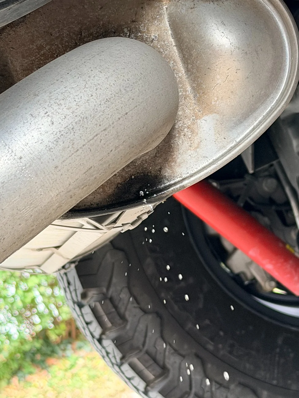 Jeep Wrangler JL Muffler leak? 2024 Willys muffler clos