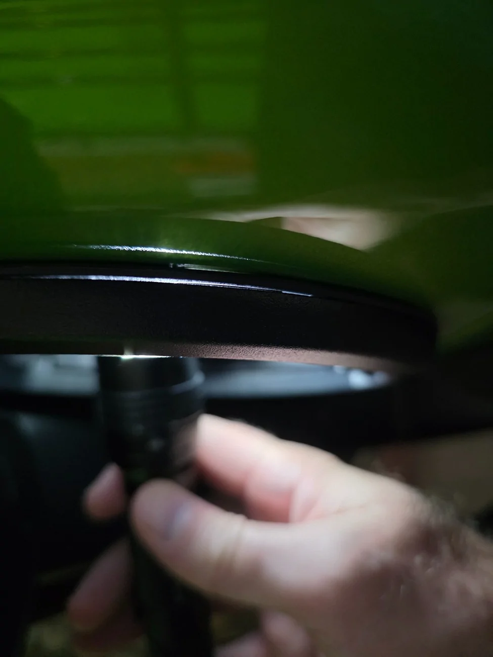 Jeep Wrangler JL MOPAR Fuel Door install write up on 2025 JLU 20251213_111700