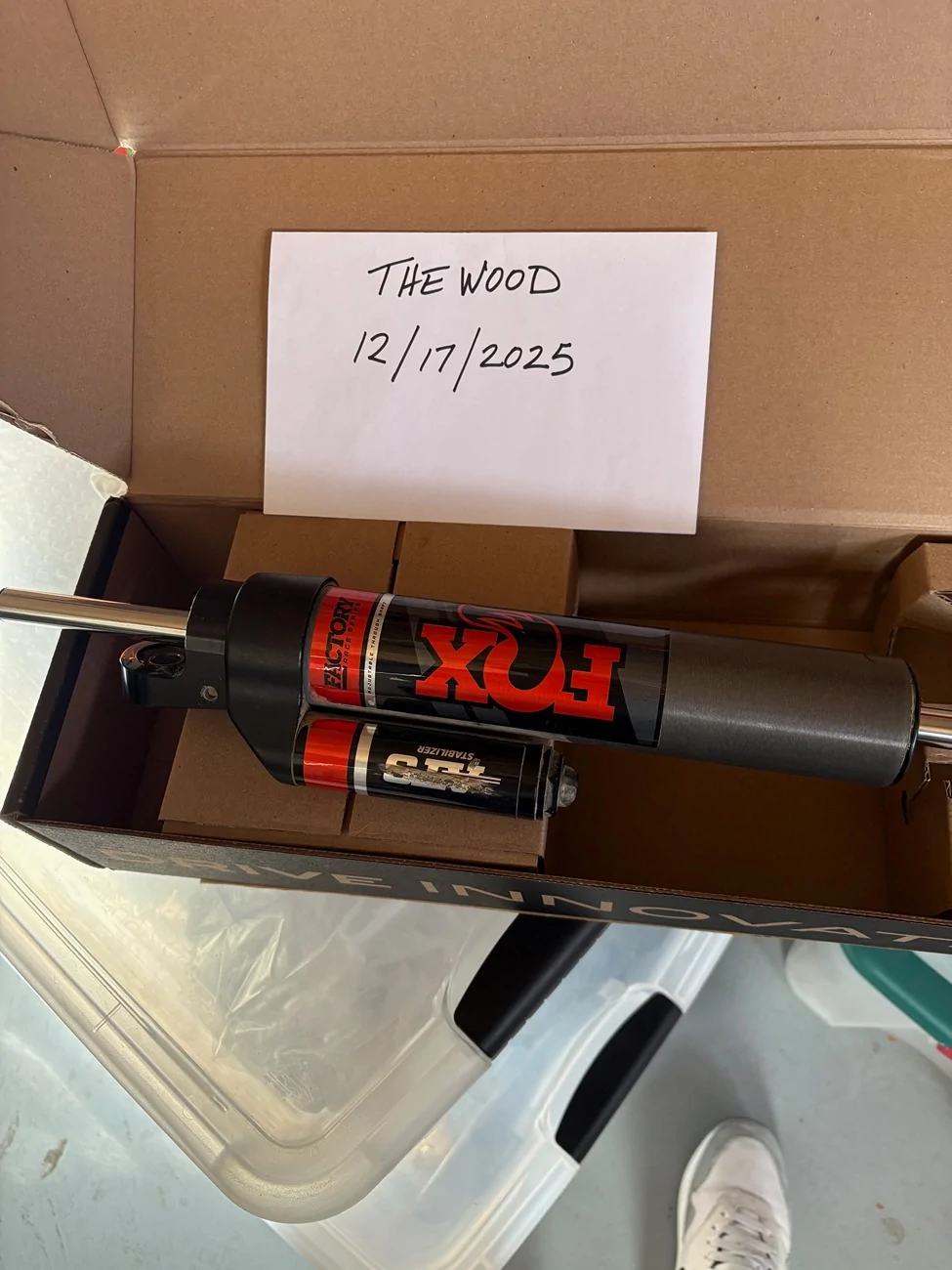 Jeep Wrangler JL SOLD: FOX 2.0 ATS Steering Stabilizer IMG_4665