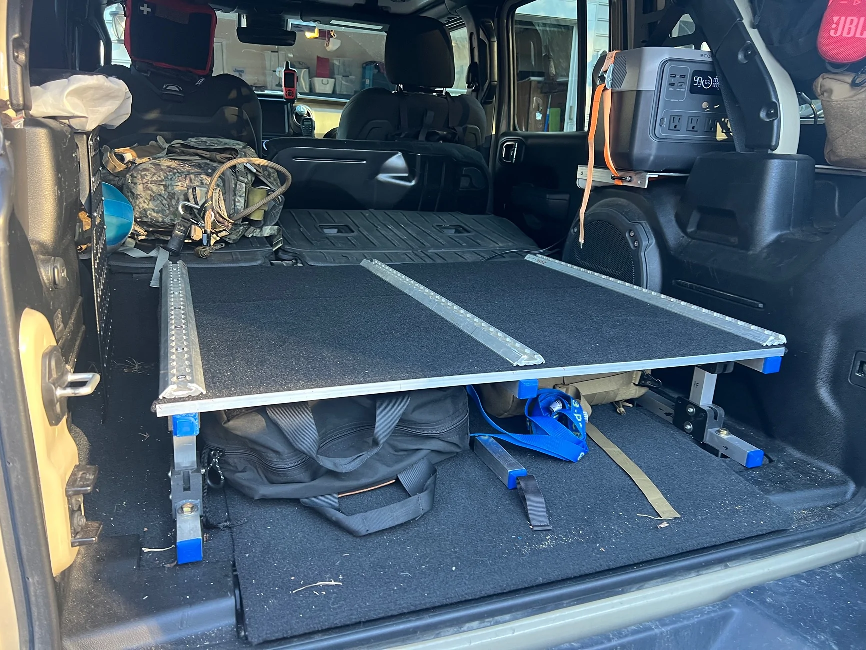 Jeep Wrangler JL Made a rear cargo storage shelf for my 4XE (DIY) IMG_5366