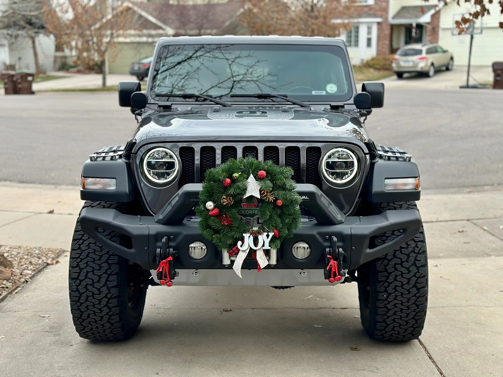 Jeep Wrangler JL MERRY CHRISTMAS IMG_4698