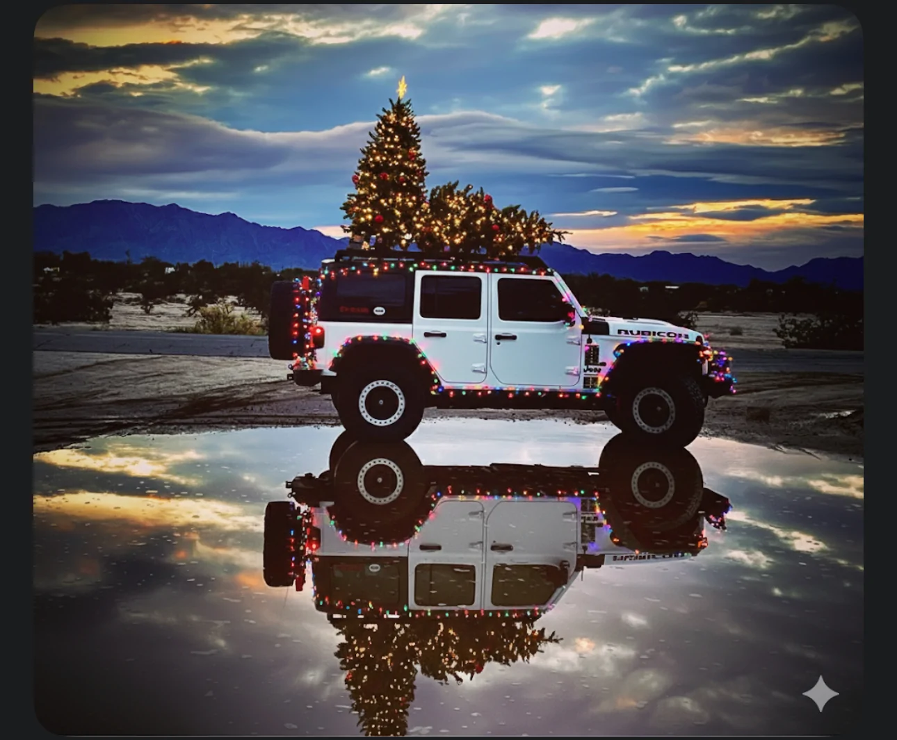 Jeep Wrangler JL MERRY CHRISTMAS IMG_0845