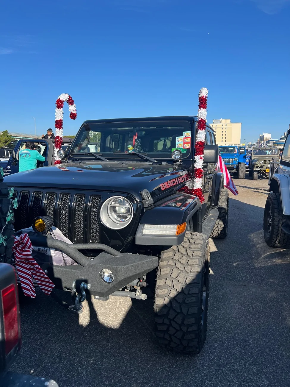 Jeep Wrangler JL MERRY CHRISTMAS IMG_9724