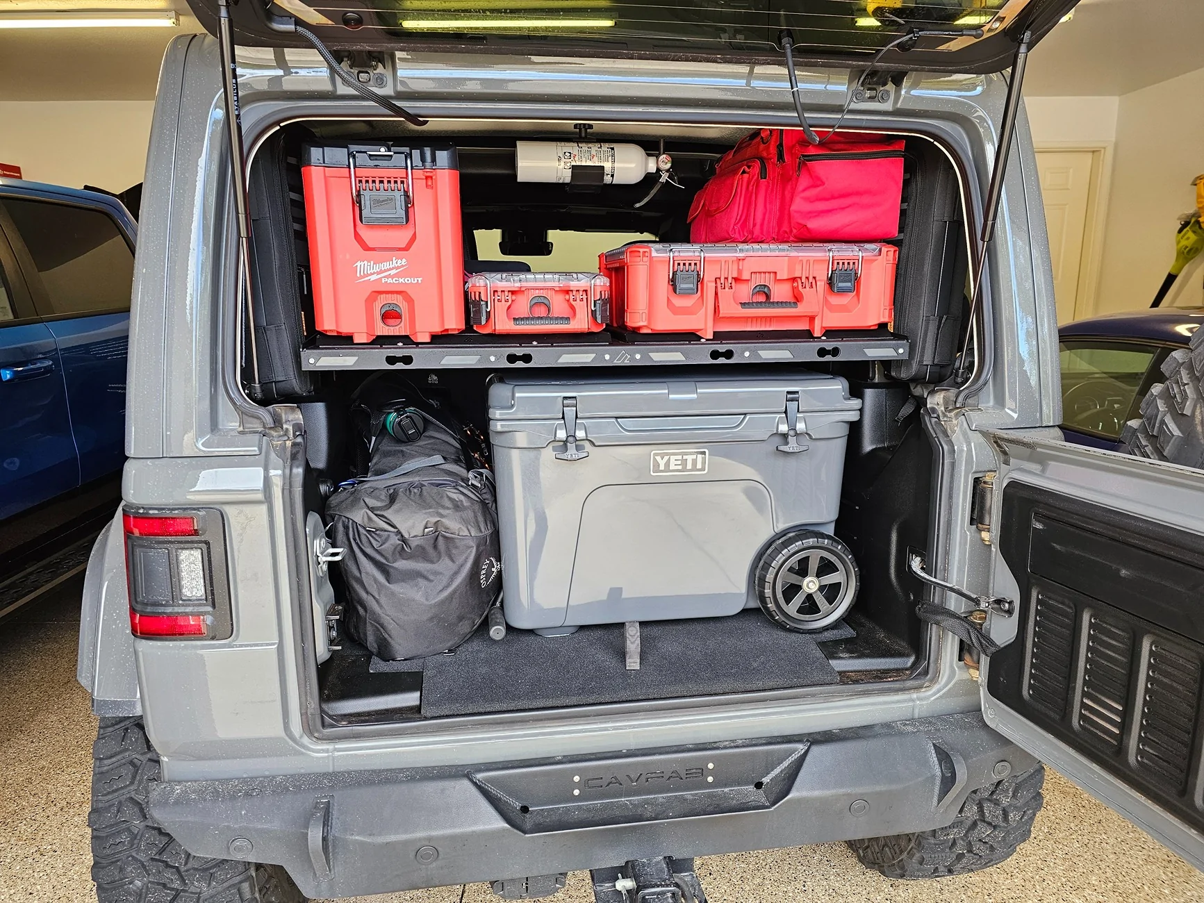 Jeep Wrangler JL Need input regarding rear storage shelf Jeep storag