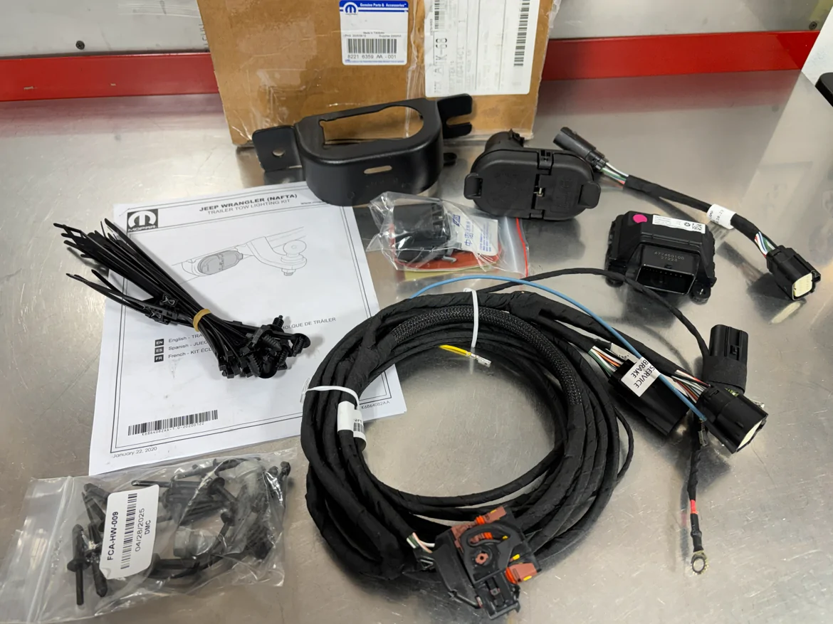 Jeep Wrangler JL Mopar Tow Hitch & Trailer Wiring Install (DIY how-to writeup) 1766947735928-x1
