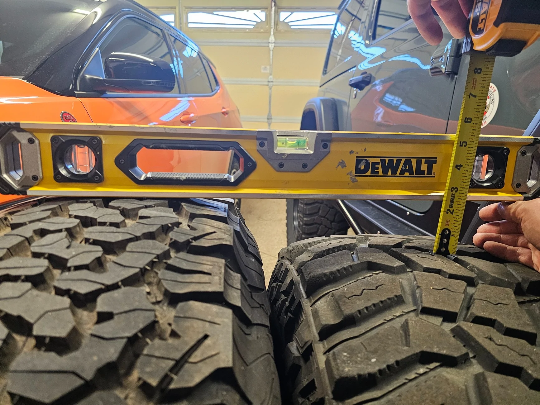Jeep Wrangler JL Unexpected impact of bigger tires Tires Cooper 37 vs BFG 39 1