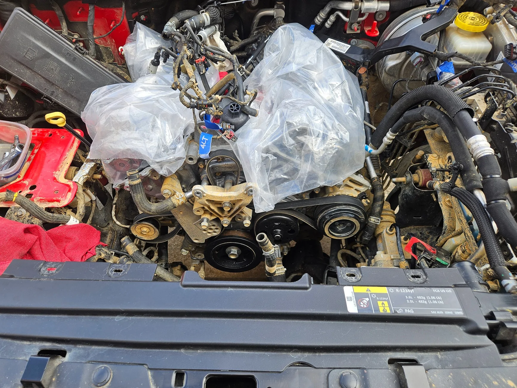 Jeep Wrangler JL head gasket swap after P0301 code 1000170285