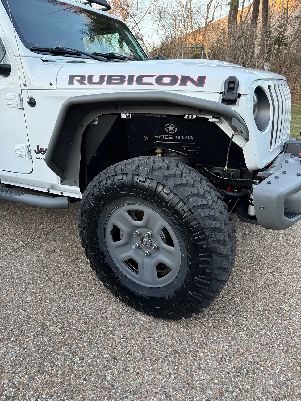Jeep Wrangler JL Inner fender liners recommendations IMG_5065