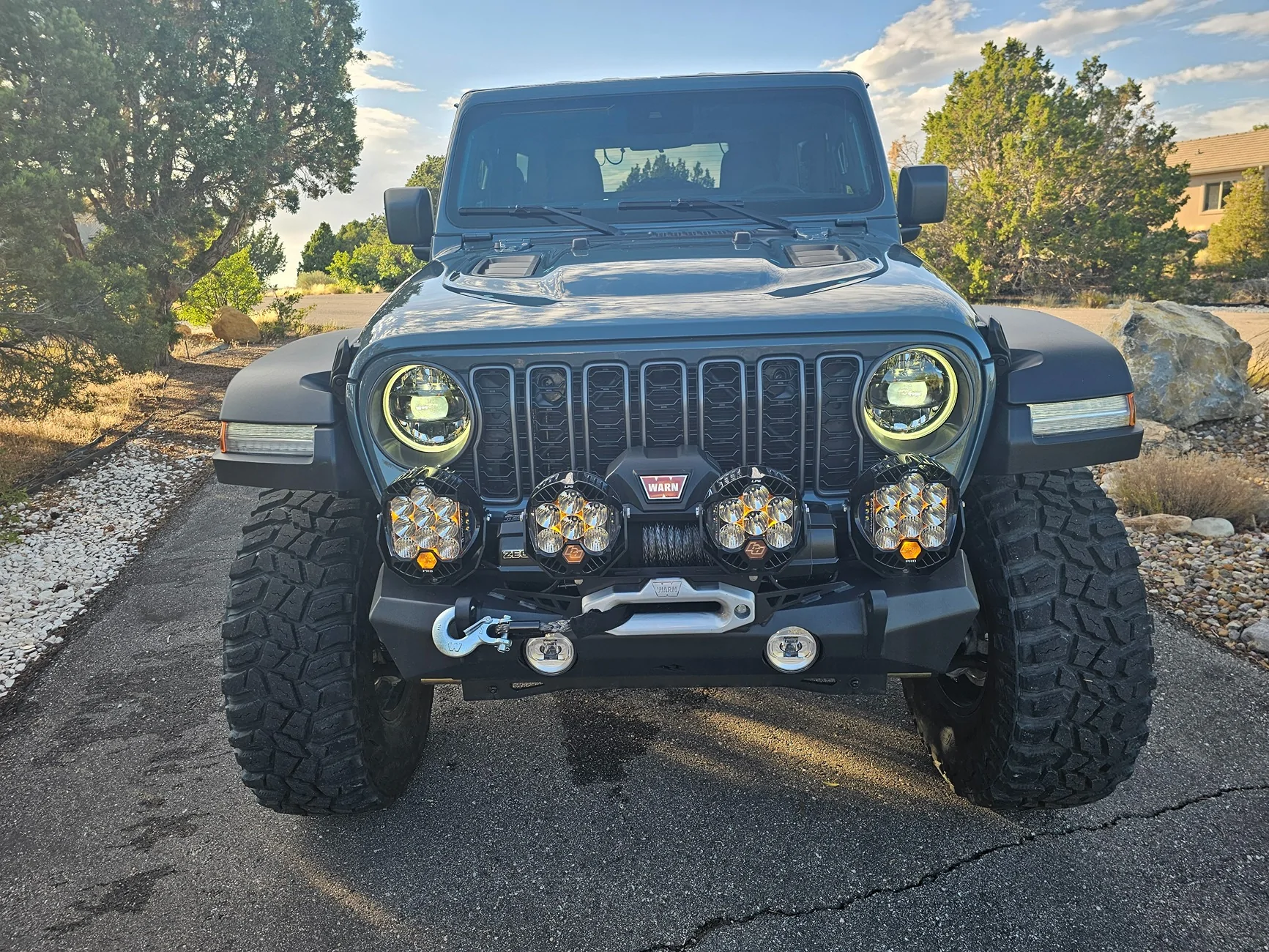 Jeep Wrangler JL lighting set up 2-door Baja Designs 2