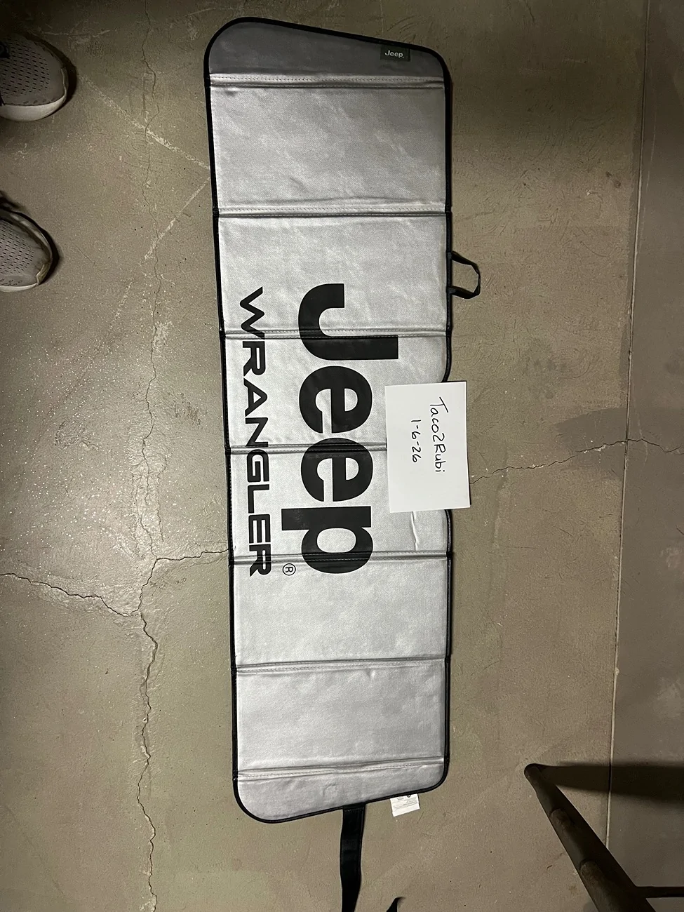 Jeep Wrangler JL Jeep/Mopar custom Sunshade IMG_6658