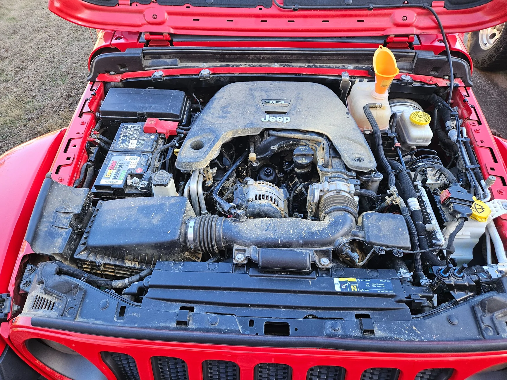 Jeep Wrangler JL head gasket swap after P0301 code 20260111_123947