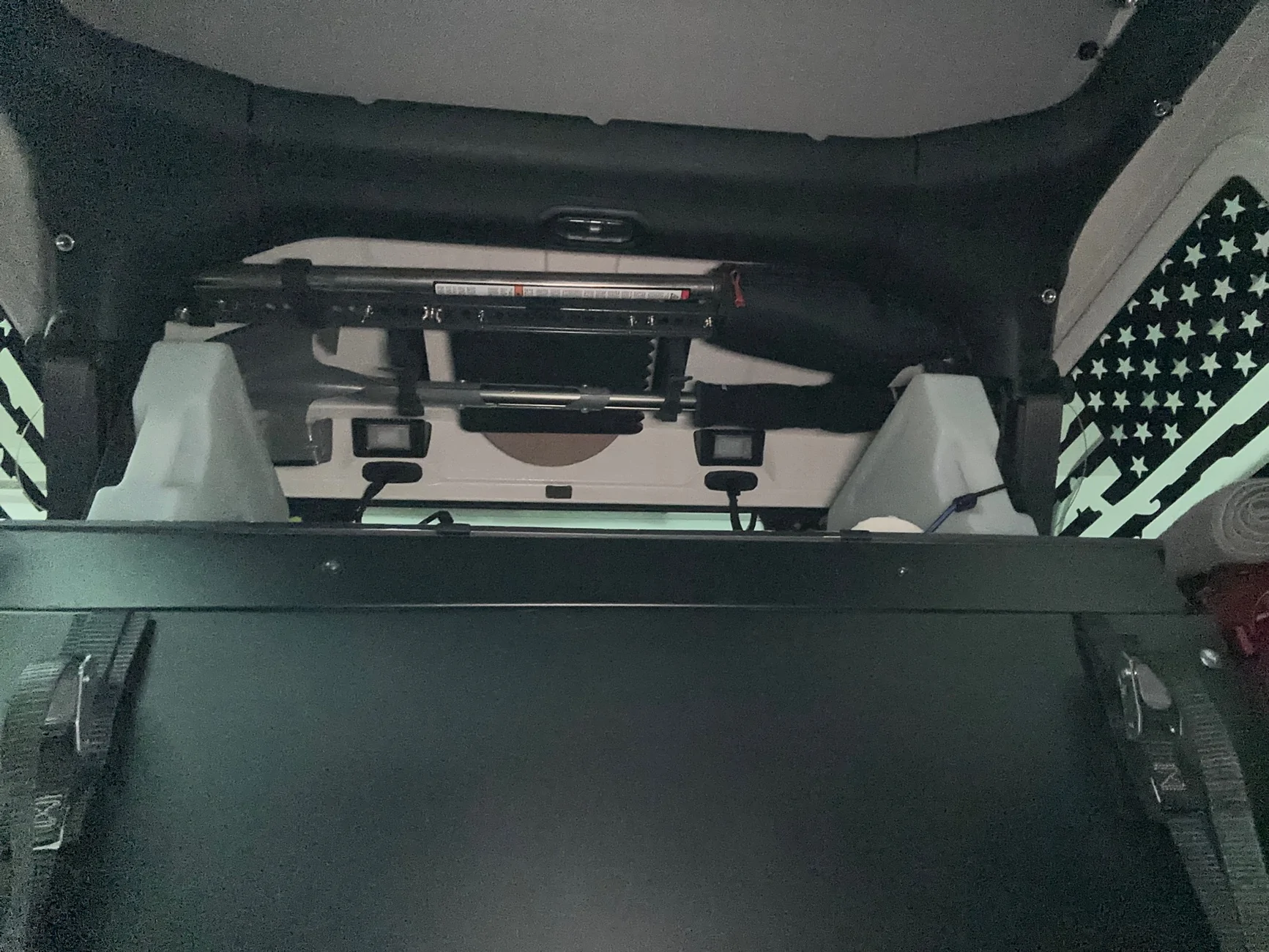 Jeep Wrangler JL Show us your Jeep's rear storage setups IMG_1714