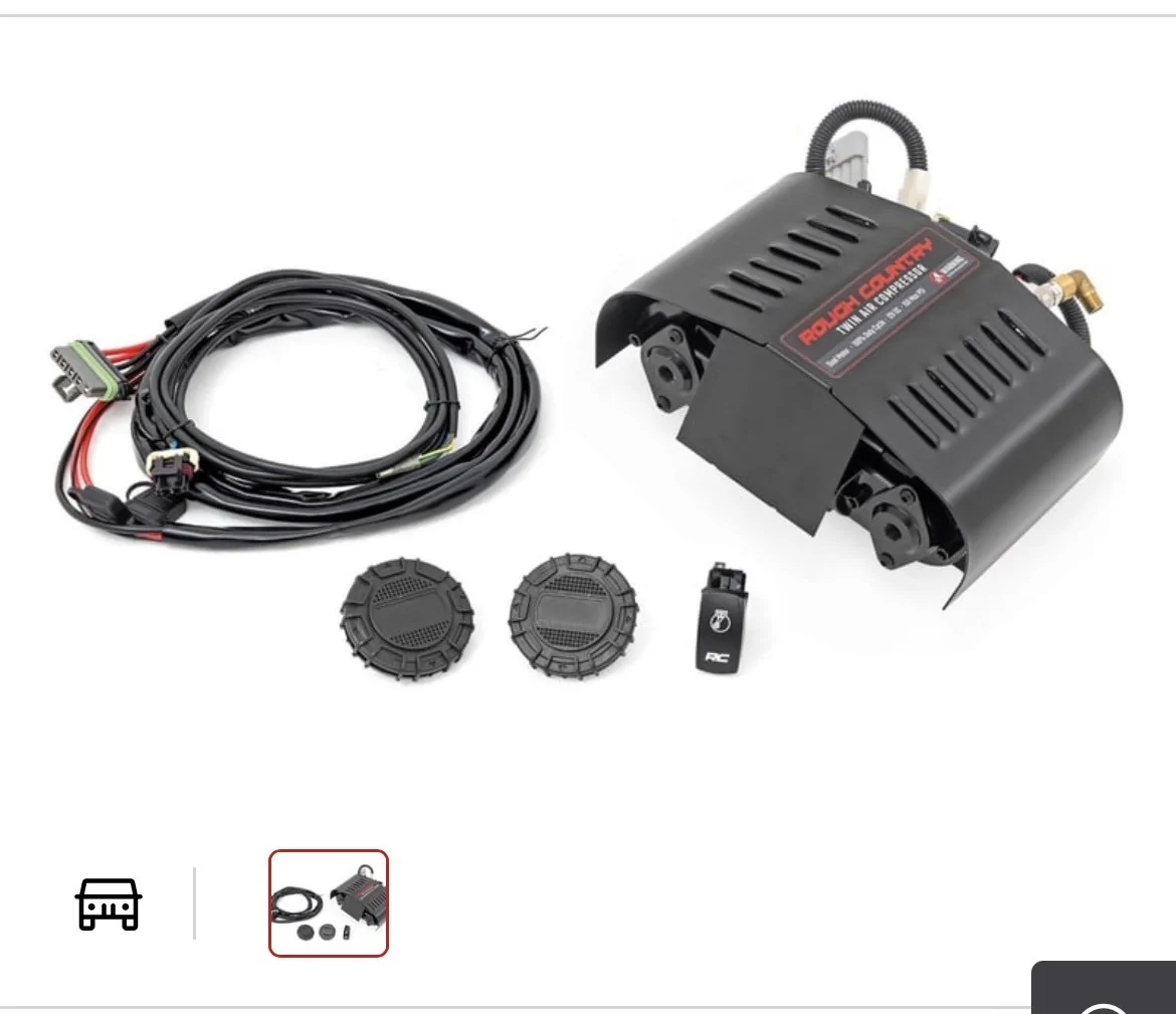Jeep Wrangler JL Portable air compressor recommendations. COMPRESSOR