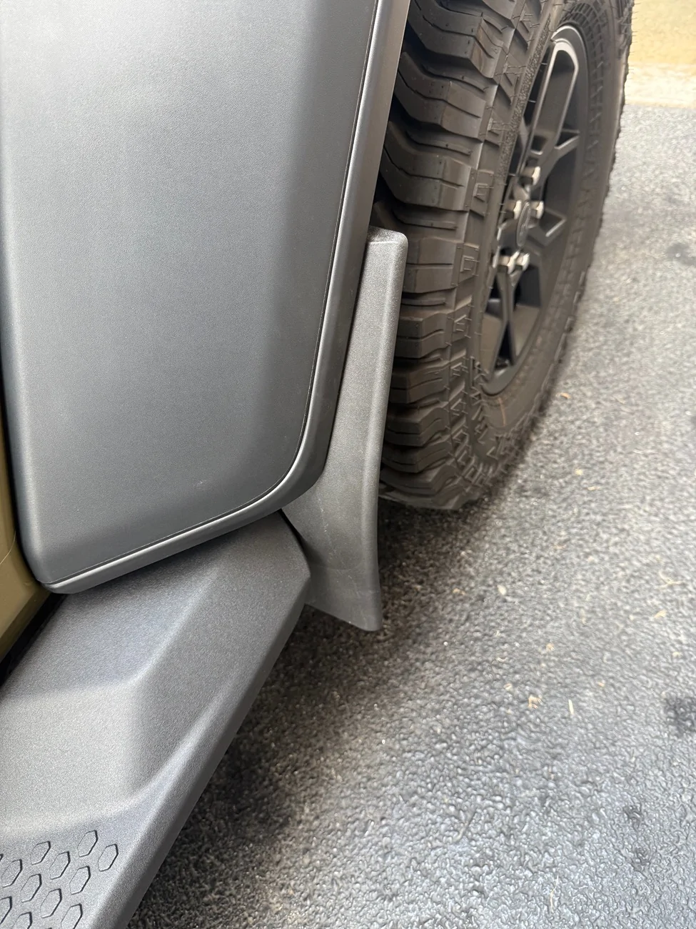 Jeep Wrangler JL Mud flap recommendation? 1013414-8b42ceb2af3c3e537952d51e41fe6c87
