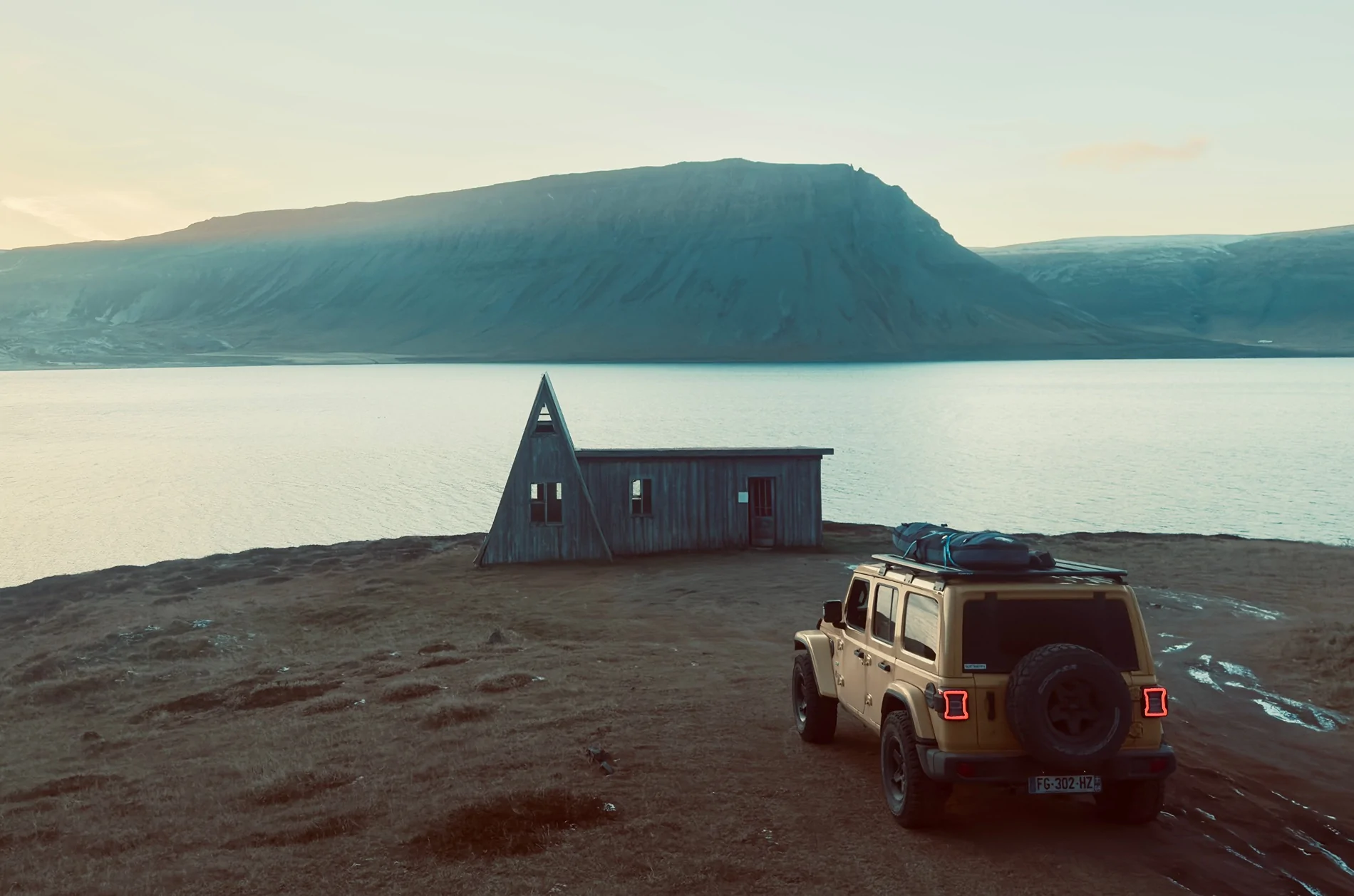 Jeep Wrangler JL Iceland in Winter With Hella JLU IMG_7947