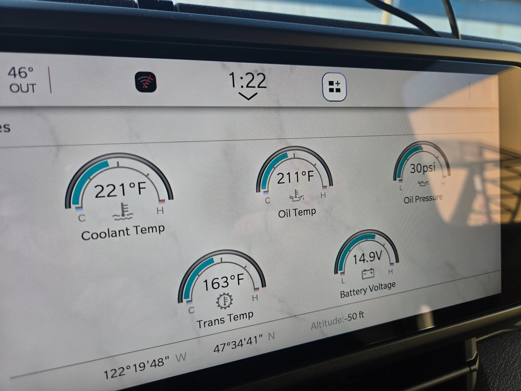Jeep Wrangler JL What idling can do to Jeep temps 20260119_132224