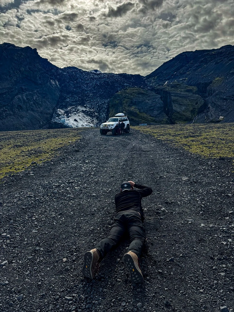 Jeep Wrangler JL Iceland in Winter With Hella JLU Steven In Iceland