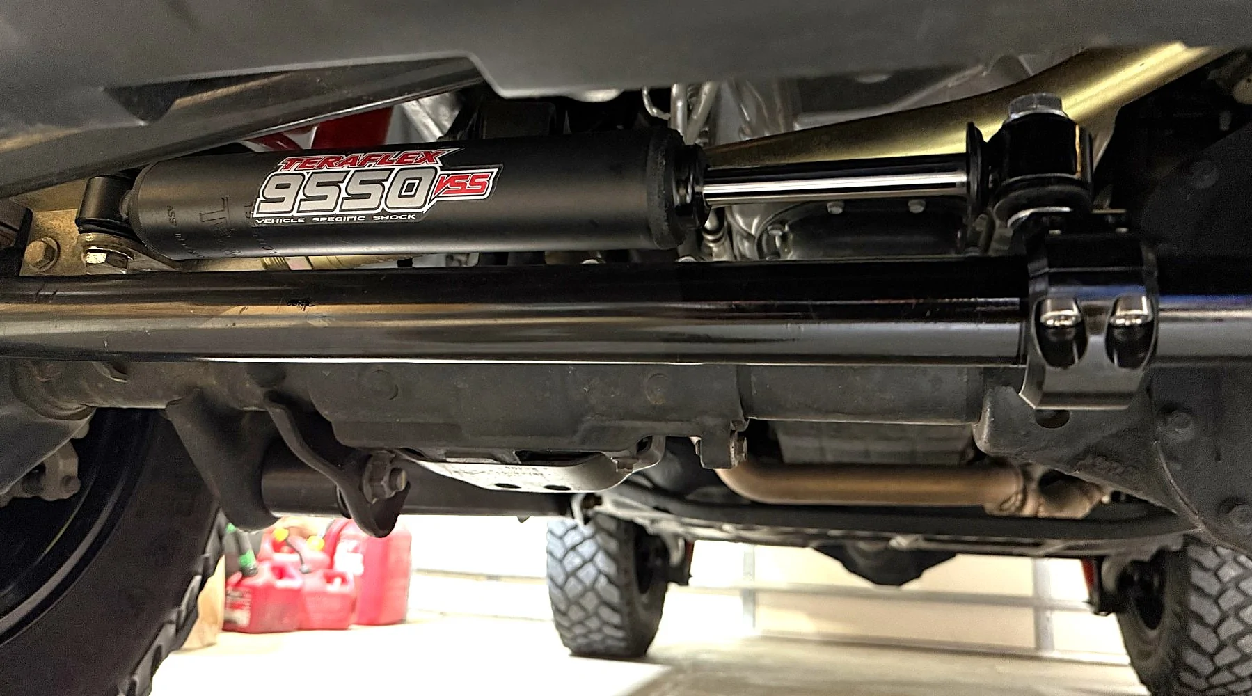 Jeep Wrangler JL Steering stabilizer struggles 9550 vss