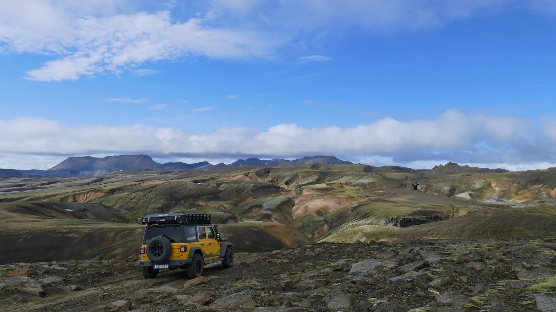 Jeep Wrangler JL Iceland in Winter With Hella JLU 05