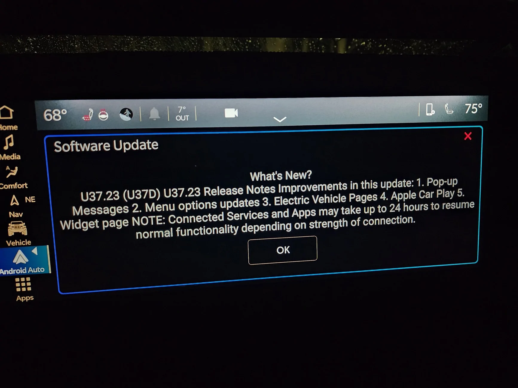 Jeep Wrangler JL Uconnect Update? 1000011048