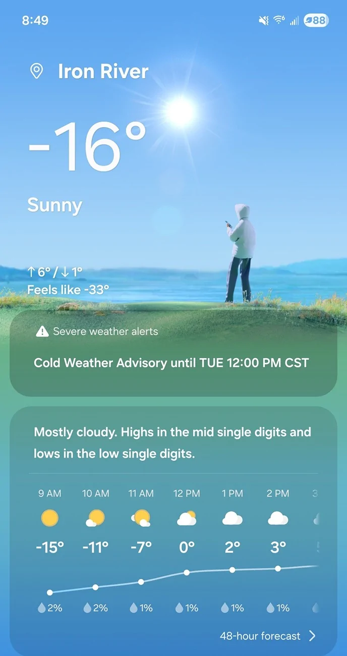 Jeep Wrangler JL How Low (Temperature) Did You Go? Screenshot_20260120_084945_Weather