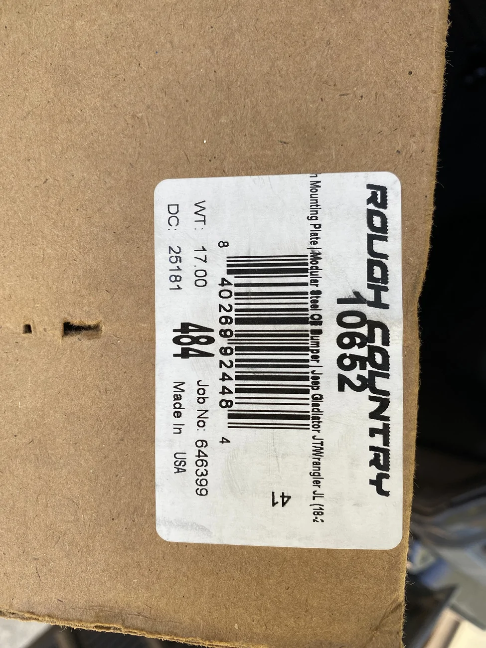 Jeep Wrangler JL 2025 WIllys 3.6 AT build POQE8508