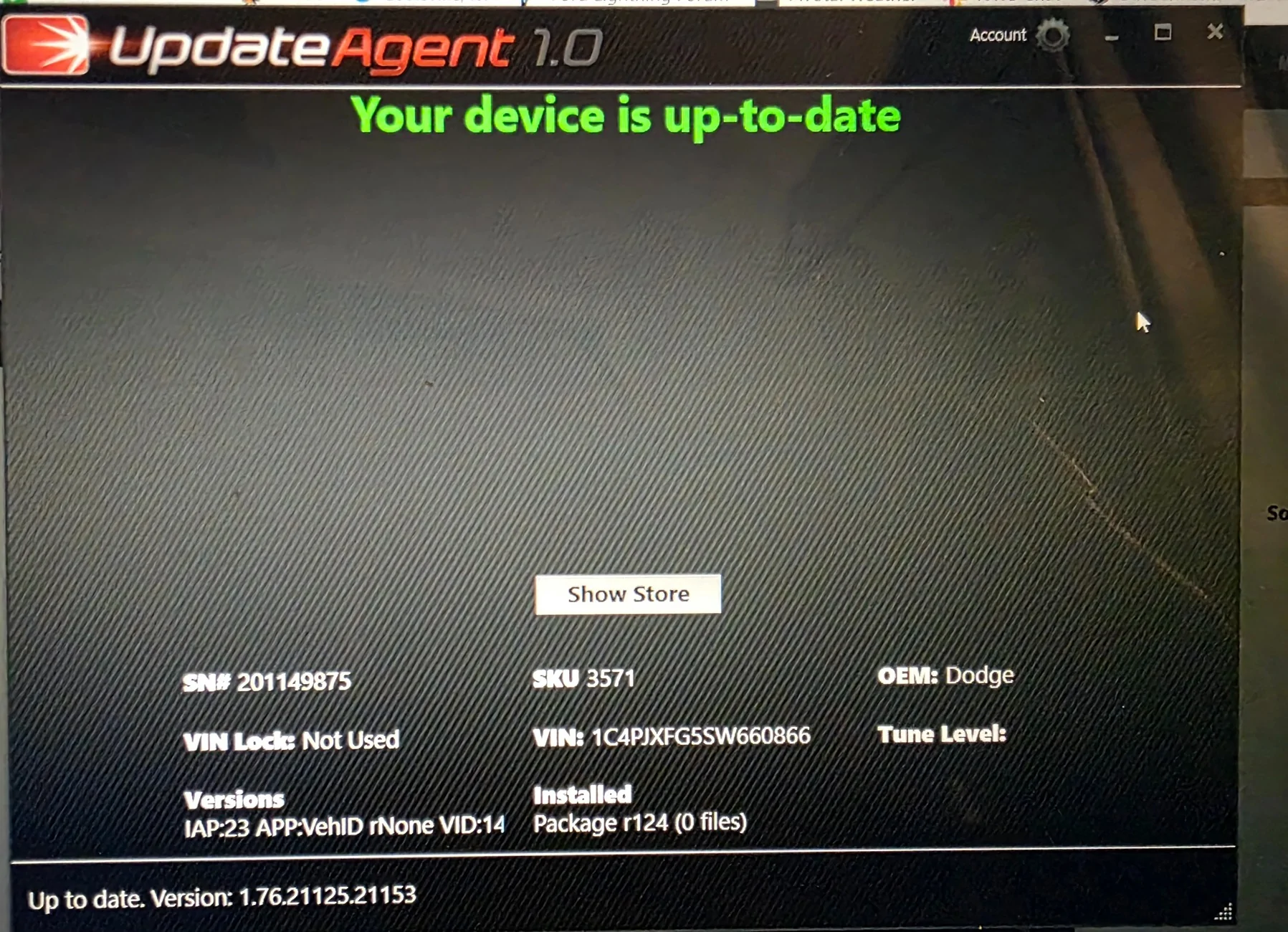 Jeep Wrangler JL What's wrong with my FlashCal? 1000022251